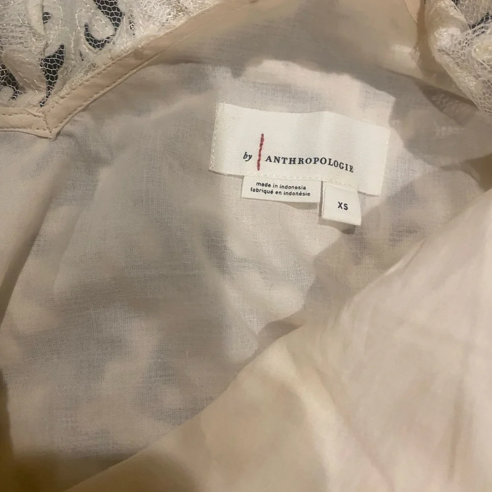 ANTHROPOLOGIE TEXTURED OFF THE SHOULDER TOP - Picture 10 of 14